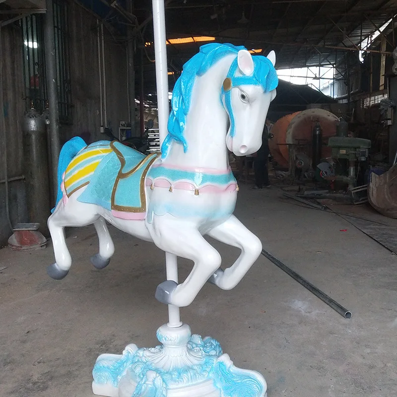 목재 회전목마 말/대형 회전목마 말/지원 맞춤형 회전목마 놀이공원 타기