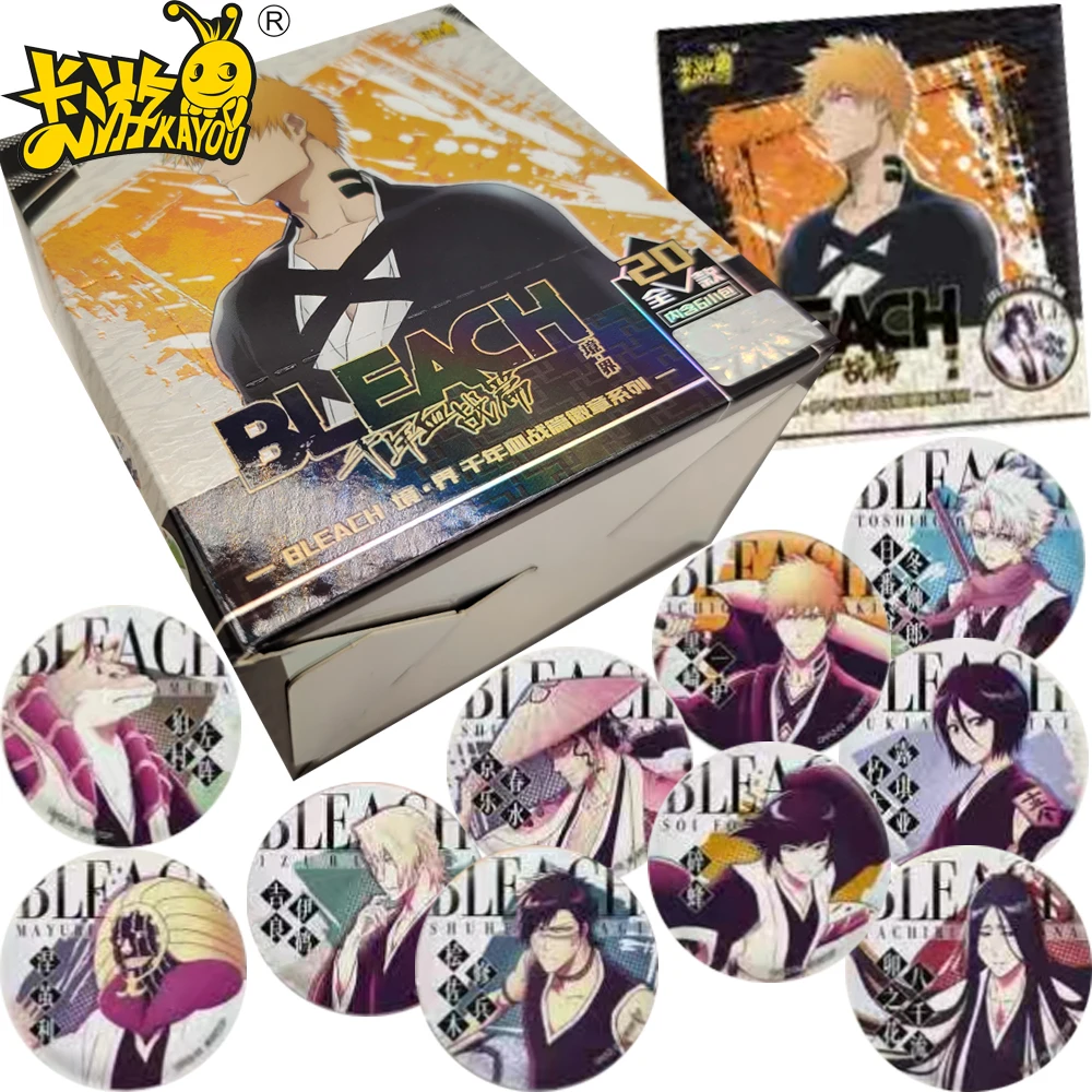 

New Genuine KAYOU Bleach Exquisite Badge Decoration Collection Cosplay Backpack Accessories Peripherals Friends Christmas Gifts