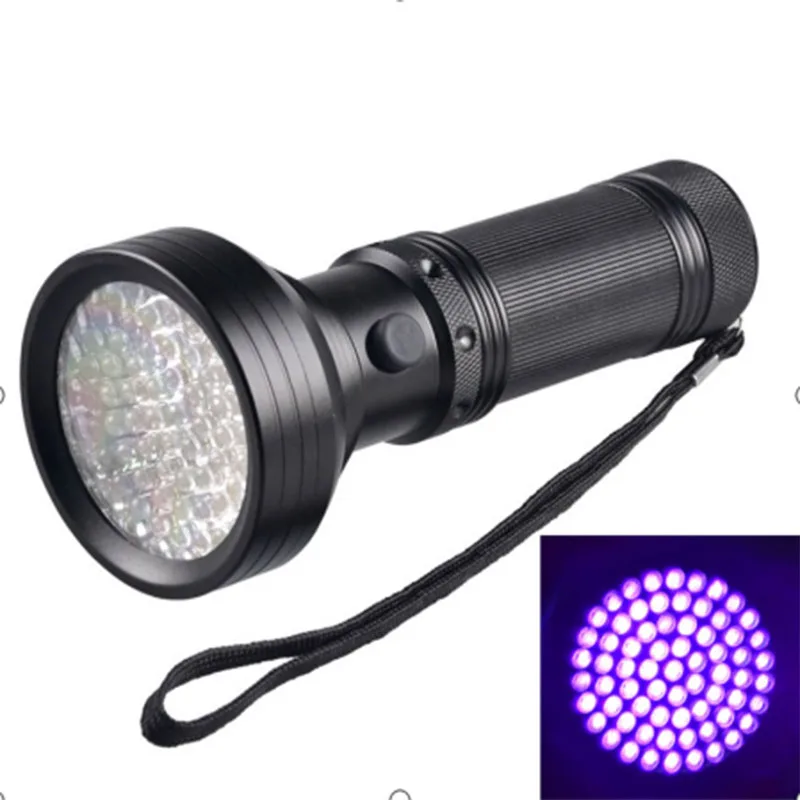 ANYGO 68 LED UV Flashlight Powerful 395nm UV Light Black Light For Pet Urine Detect Catch Scorpion