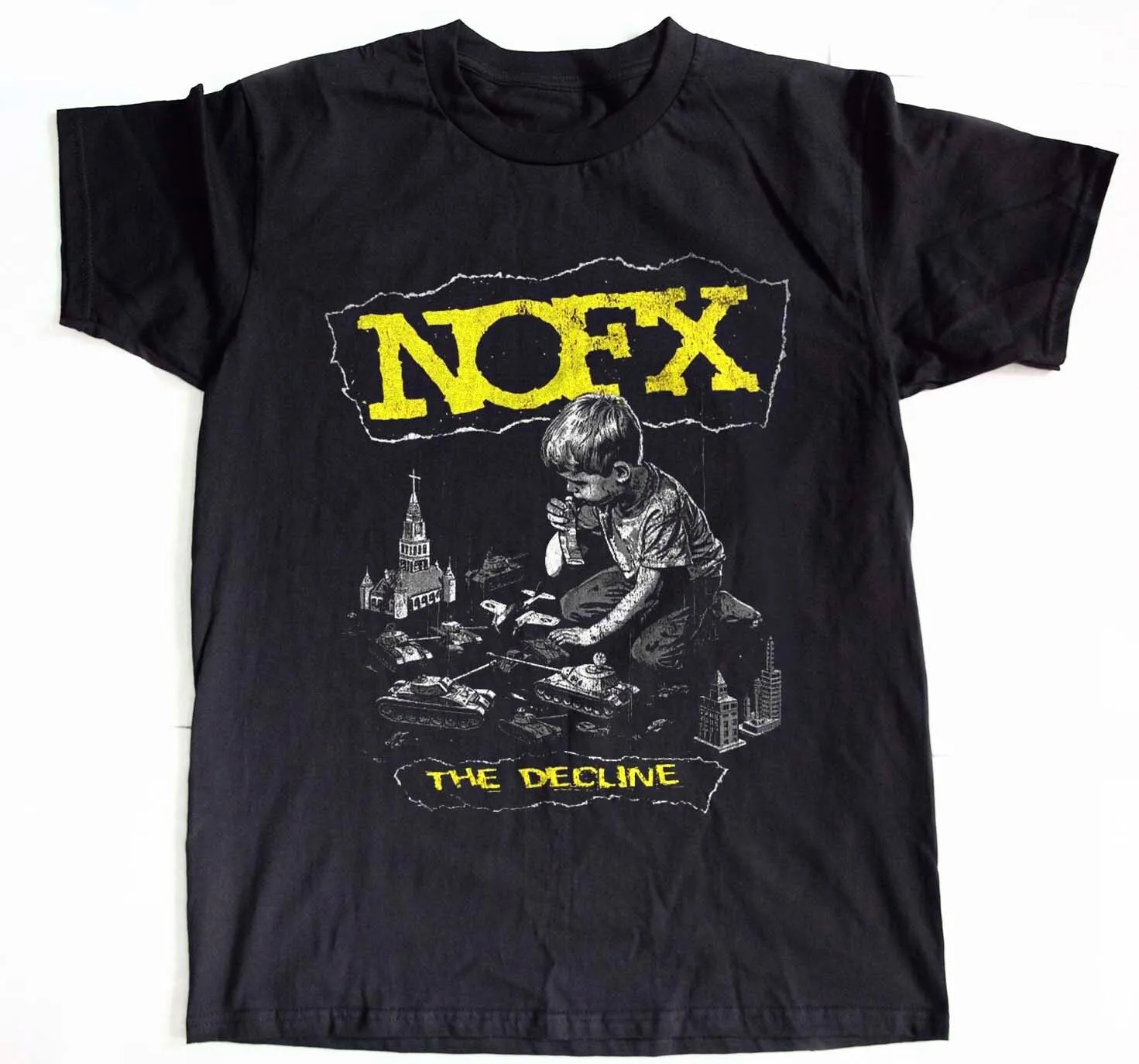 NOFX The Decline Children Funny Black Unisex T-shirt Size S-5XL