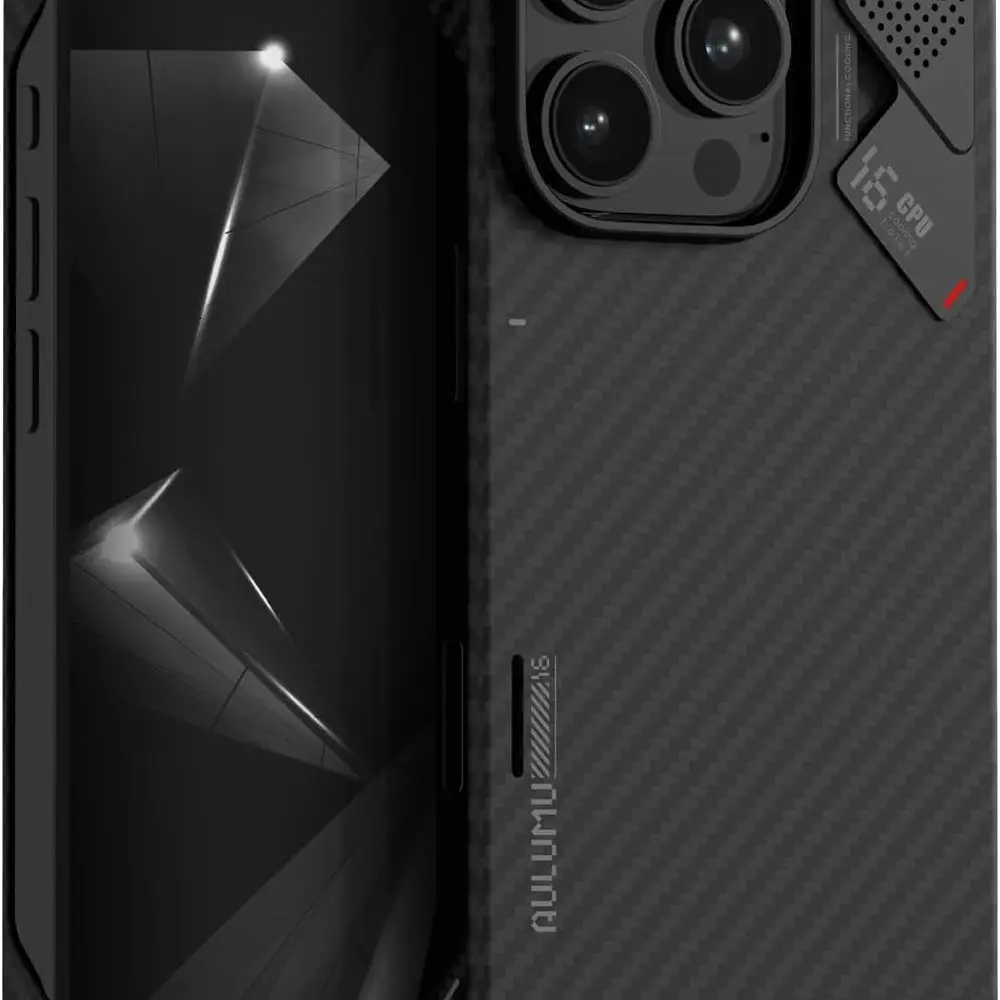 

Ultra Slim 1500D Woven Aramid Fiber Case for iPhone 16 Pro | Real Cooling | MagSafe Compatible