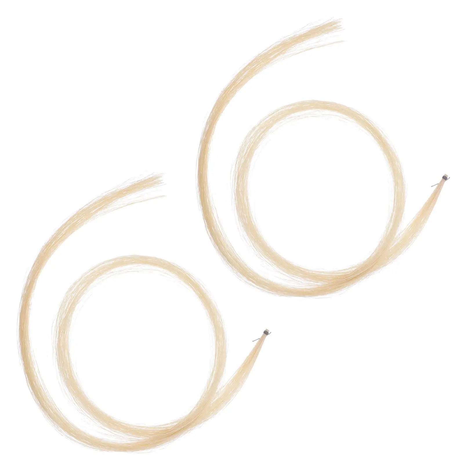 2 Sets Hair for Instrument Replacement Violin Musical Erhu Accessories