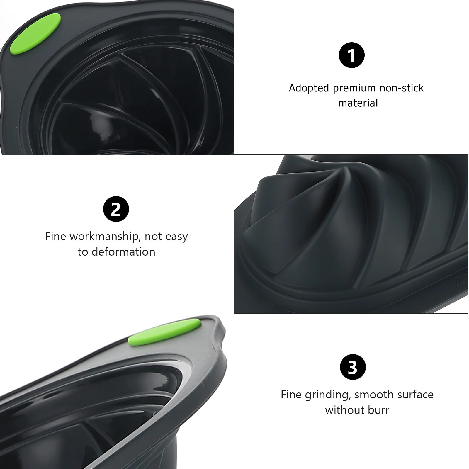 

Lasting Silicone Bread Baking Mold Nonstick Heat Resistant Loaf Cake Tray Bakeware Supply Kitchen Tool Dark Grey