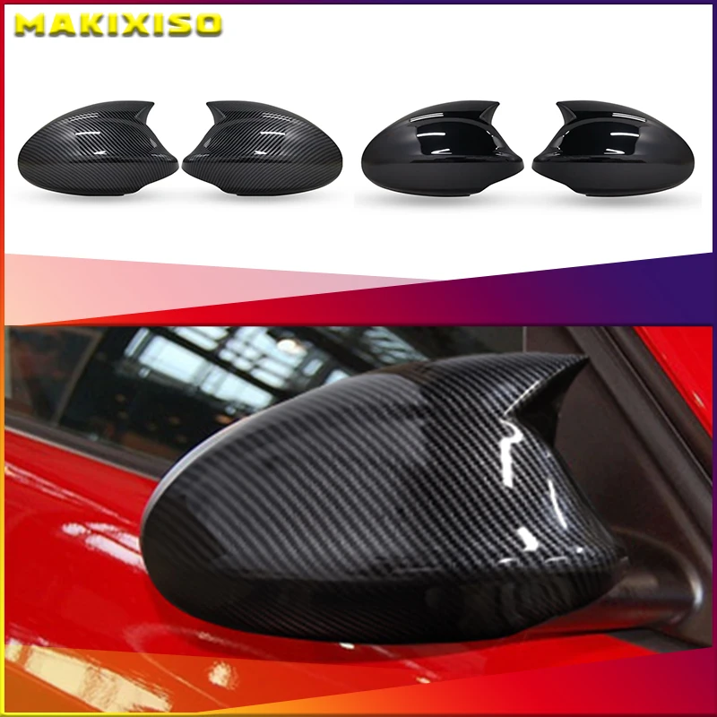 E90 E91 Pre-LCI 2005-2007 black M3 Style Cover E81 E82 E87 E88 For BMW 3 Series E92 E93 Rear Mirror Cap 2006 2007 2008 2009