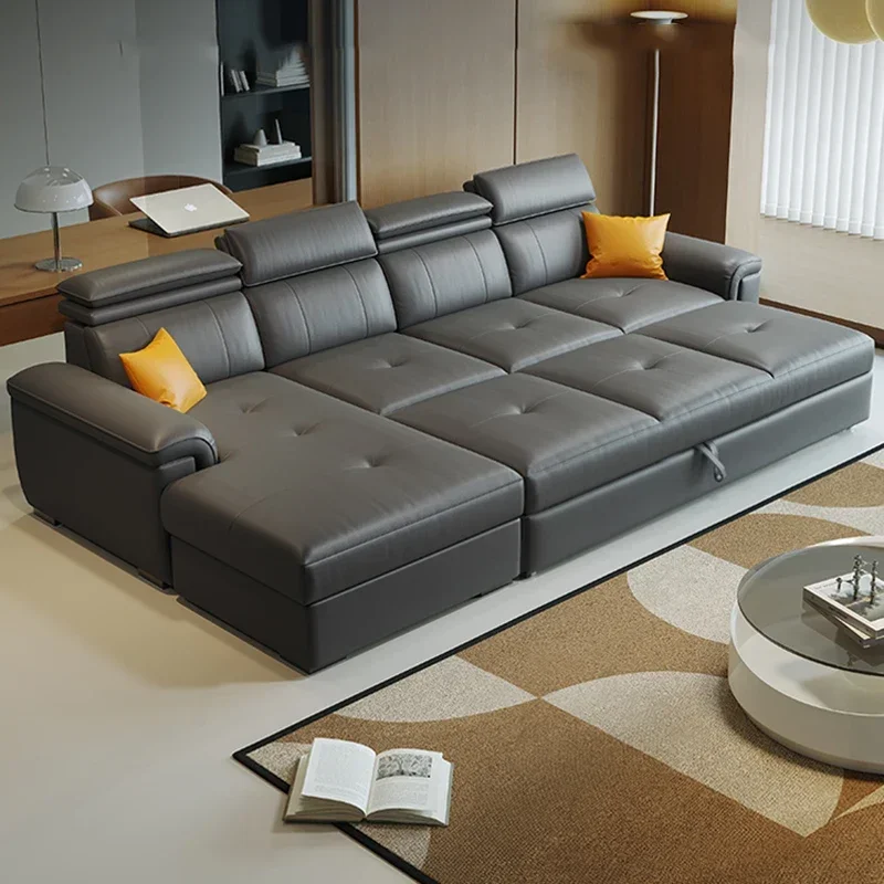 Designer Multifunctional Living Room Sofas Decor Relaxing Filling Lazy Sofas Modern Luxury Corner Divano Lounge Suite Furniture