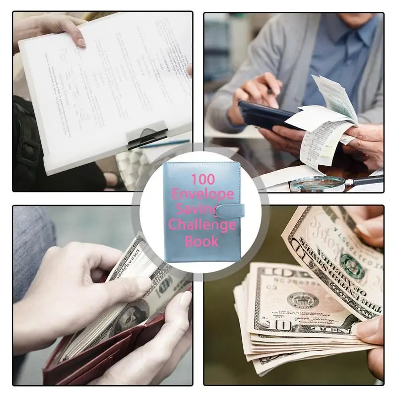 Planista budżetu Segregator Zabawa Wyzwania budżetu Aby zaoszczędzić pieniądze Segregator Organizator na gadżety Przebranie Wakacje Urodziny Dla Mężczyzn Kobiety