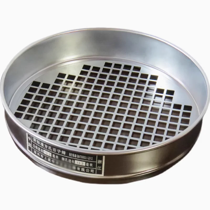 

30cm Square hole gravel sieve asphalt aggregate sieve for testing sand and gravel experimental analysis