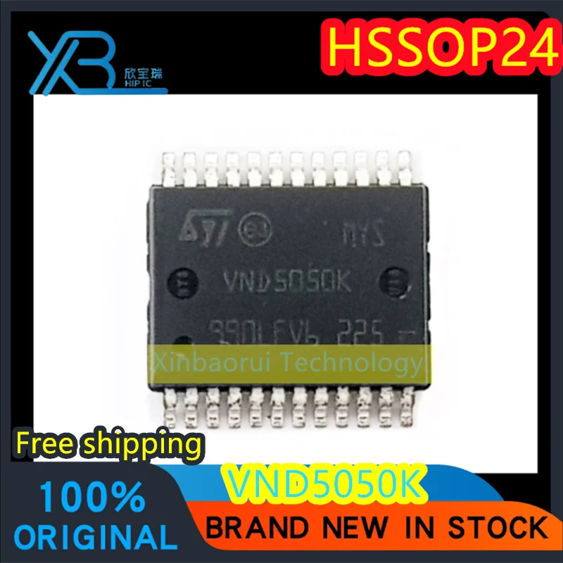 

(5/50pieces) VND5050K VND5050 SMD HSSOP-24 Automotive computer board chip IC 100% original quality spot Free shipping