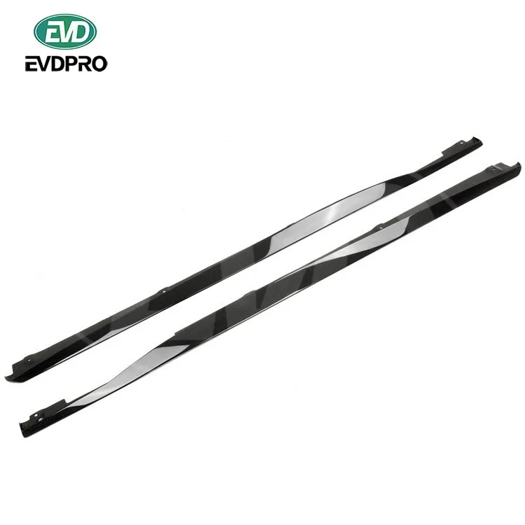 

For Ferrari 458 Italia and Spider 2011-2013 Novt Style Carbon Fiber Side Skirt Underboard