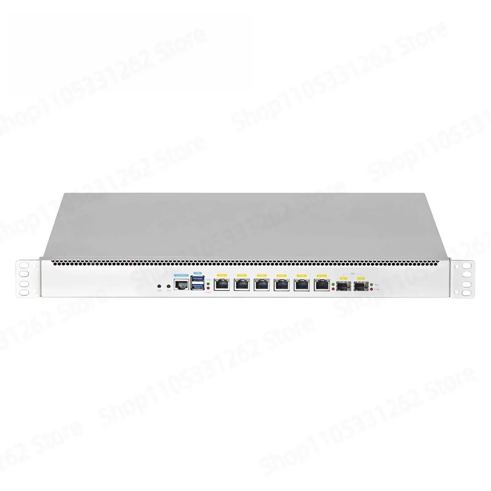 2.5G Integrated 10G Optical Port Soft Router i3 i5 i7 Industrial Computer For ROS WayOS