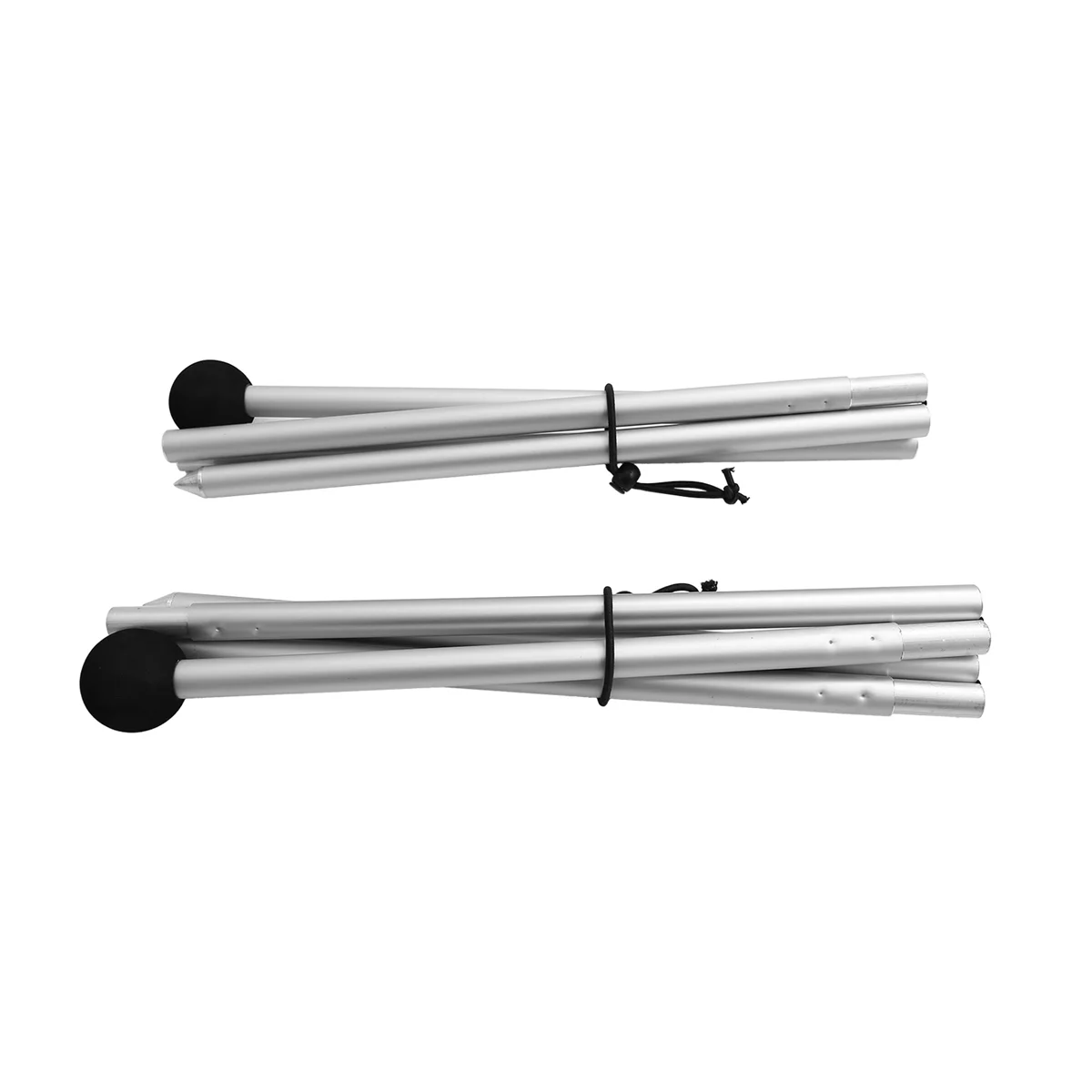 

Beach Tent Poles Replacement 2 Packs Foldable Portable Aluminum Alloy Repairing Fixing Accessories for Camping Parties-AA85