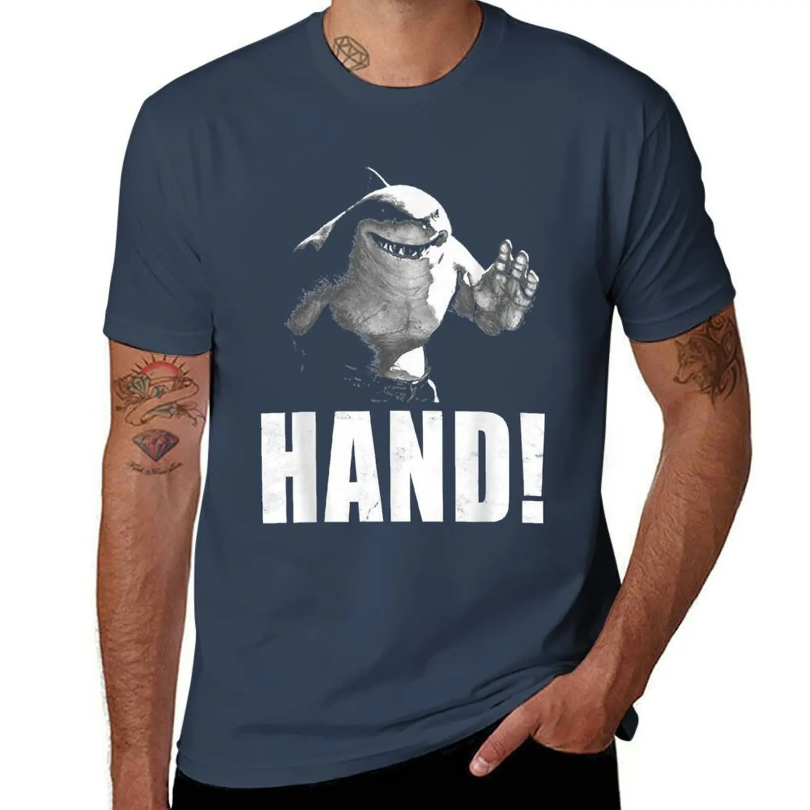 

King Shark Hand! Funny King NomNom Nanaue T-Shirt Performance Dry Fit T-Shirt