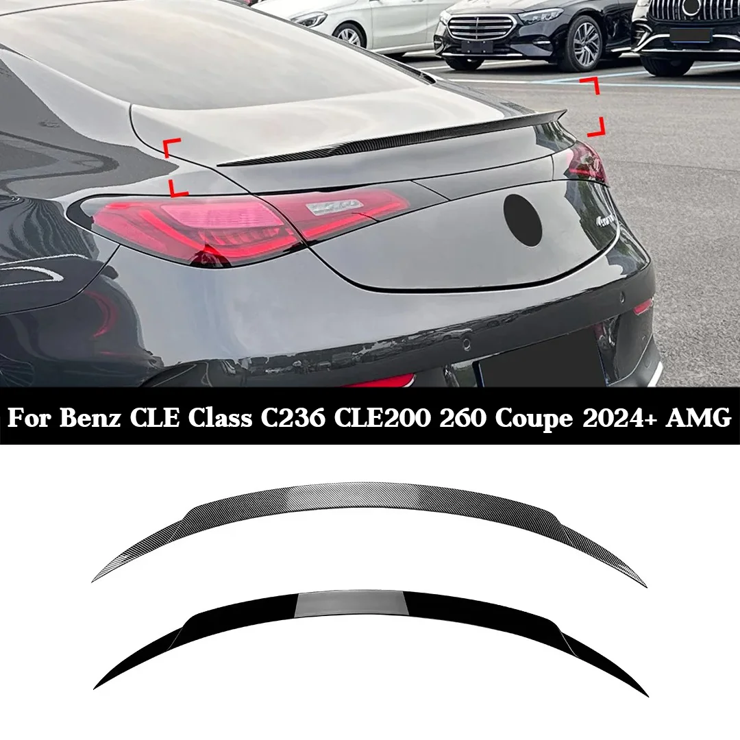 Boot Lip Wing AMG Style Rear Trunk Spoiler for Mercedes-Benz CLE C236 Coupe (2024+)