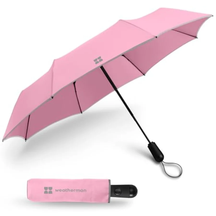 

Umbrella - Premium Small Compact Mini Umbrellas for Traveling - Windproof Umbrellaas Resists Up to 45 MPH Winds - Traveling Umb