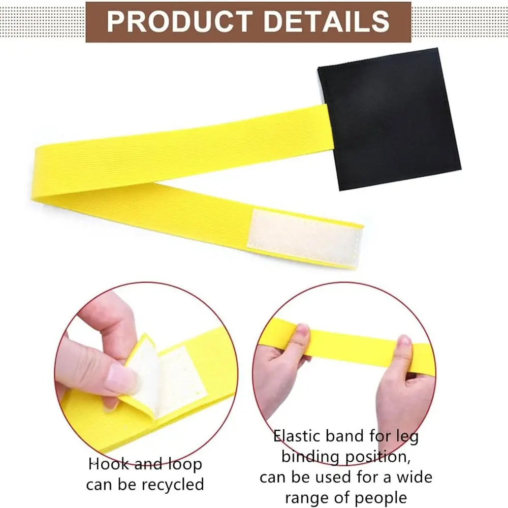 Lightweight Baseball Training Aids Elastic Adjustable Pitcher Training Straps Breathable Leg Wrapping Strap Youth Baseball