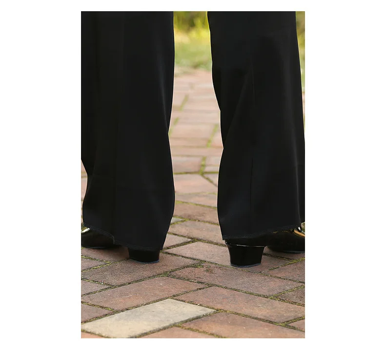 Herren Standard-Tanzschuhe, Ballsaalschuhe aus Leder, niedriger Absatz, Übungs- und Wettkampfschuhe, moderne Tanzschuhe für Kinder, Jungen, Tanz-Sneaker – Detail 9