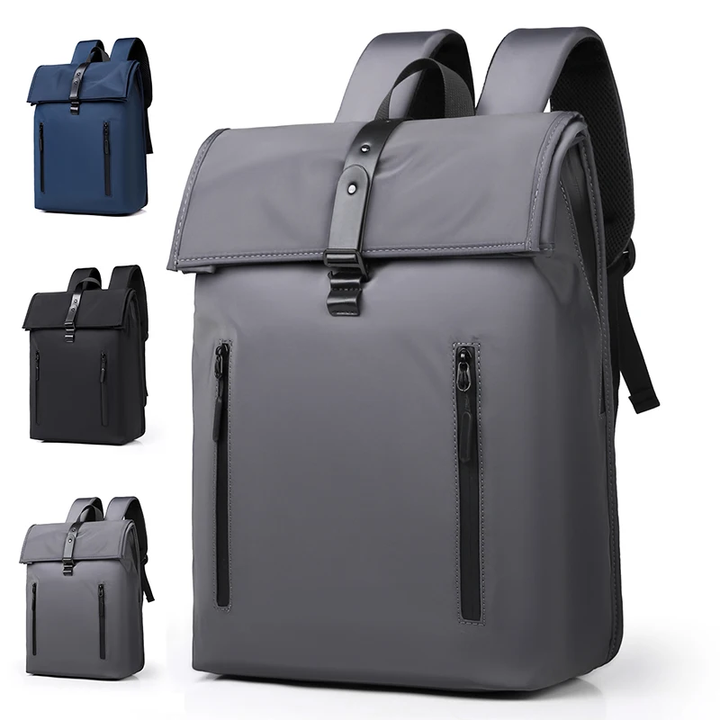 حقيبة ظهر رجال الأعمال غير الرسمية الجديدة، سعة كبيرة، تخزين متعدد الأقسام، حقيبة ظهر عصرية للسفر، حقيبة كمبيوتر للأعمال