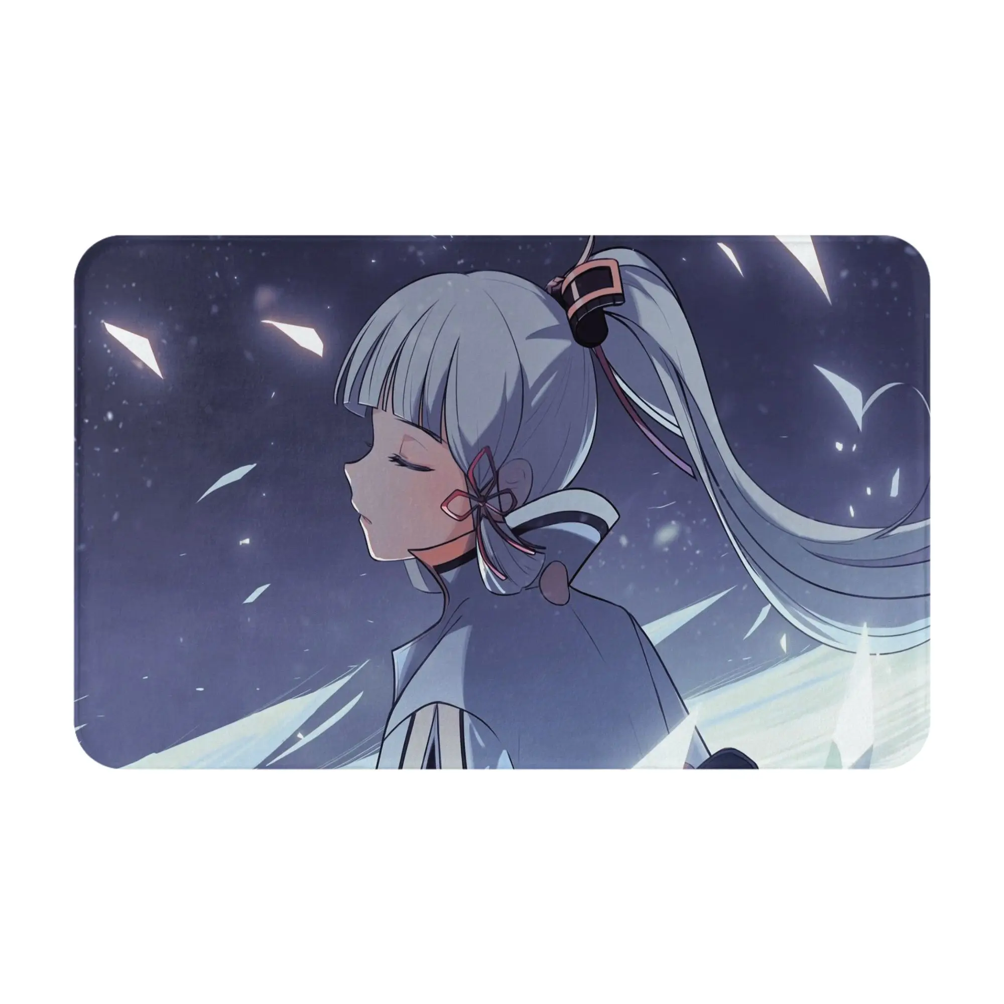 Land In a Floating Manner Non-slip Doormat Bedroom Mat Ayaka Indoor PatternHomeDecor