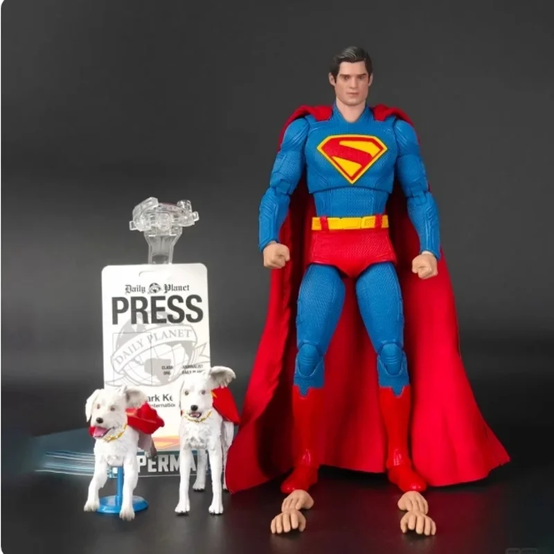 

Superman Action Figure 1/9 Scale PVC Movable Joints Original Fondjoy David Corenswet Collectible Toy for Kids And Gifts