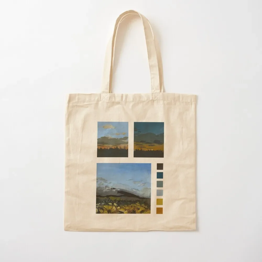 

mountains Tote Bag reusable grocery bags Fabric bag tote bag men