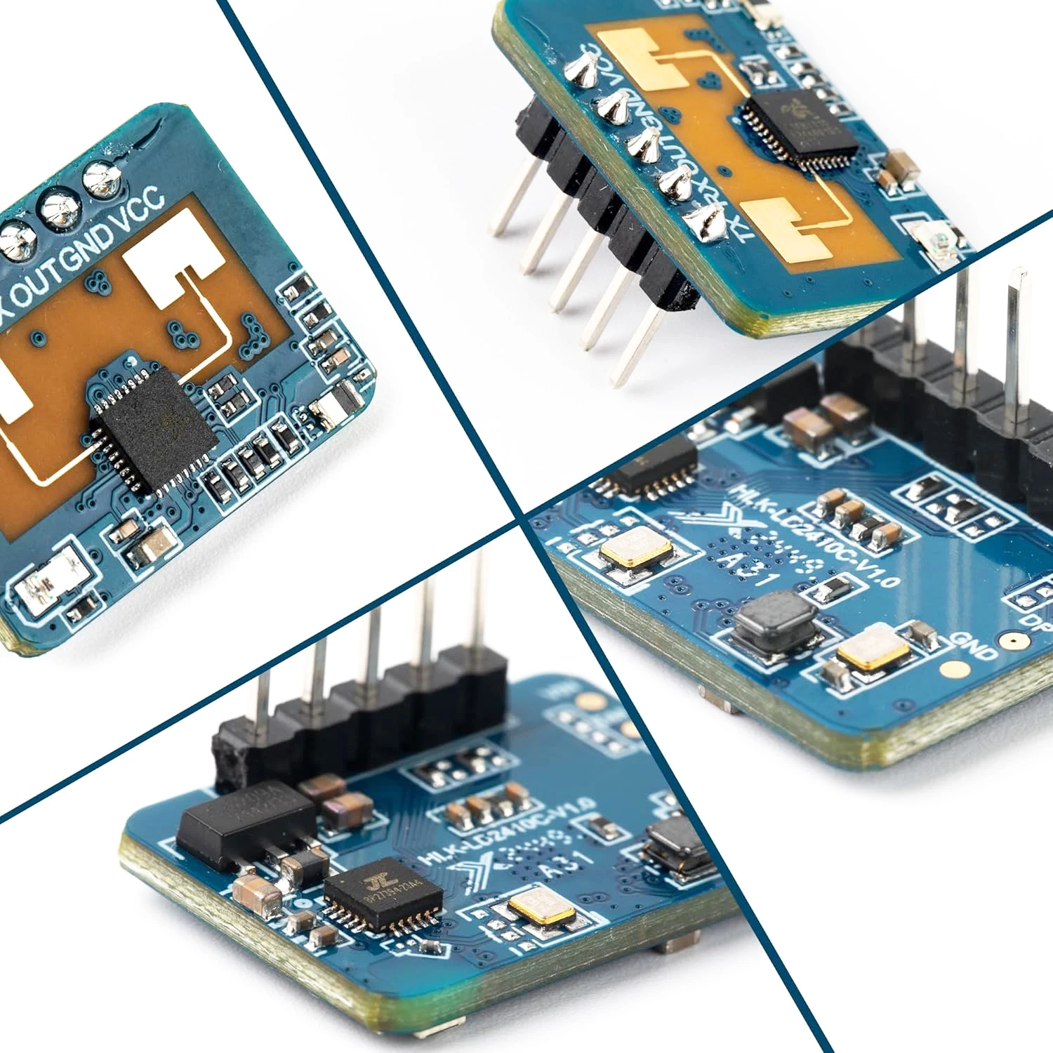 LD2410C 24GHz Sensor Module Human Presence Radar Sensor Module  FMCW LD2410 Millimeter Wave Radar Sensor Module