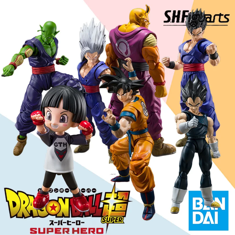 

In Stock Bandai Original Box SHF S.H.Figurats Dragon Ball Super SON GOHAN BEAST Anime Action Figure Finished Model Kit Toy Gift