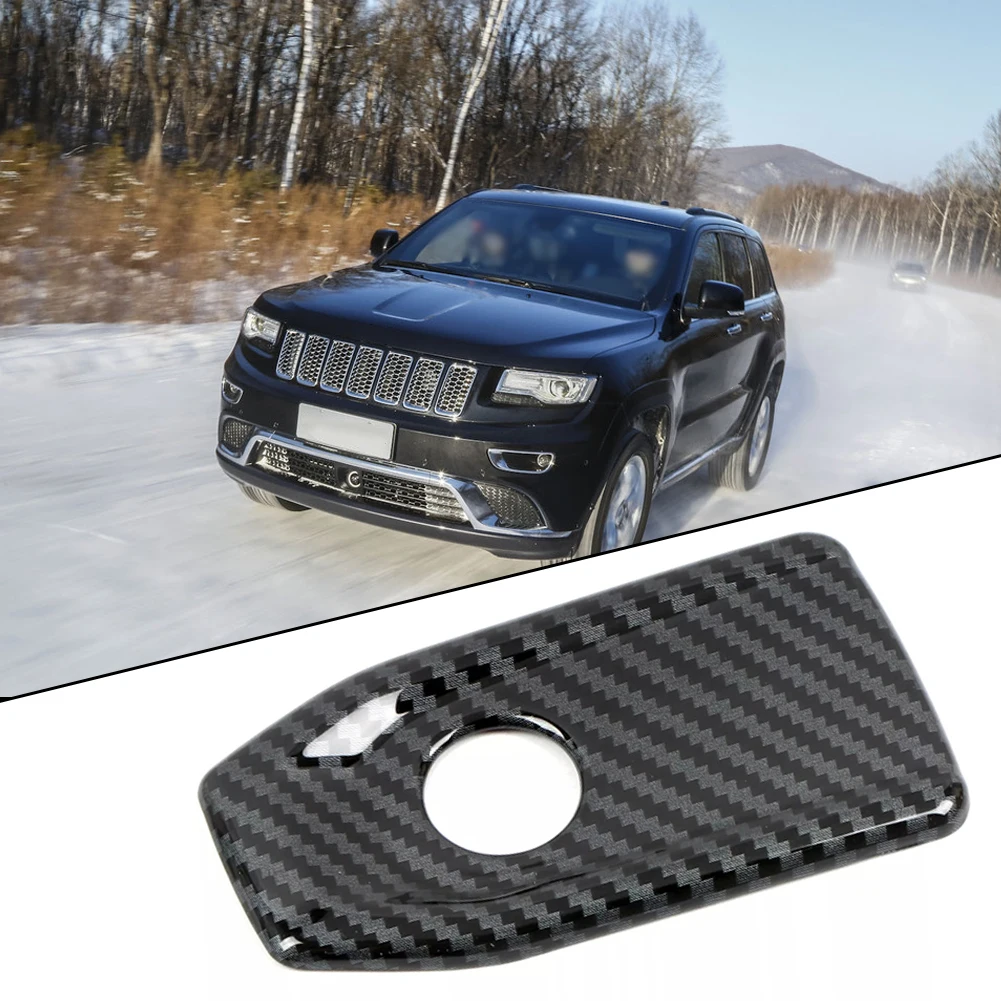 Interior ABS Handle Cover for Copilot Storage Box Fits For Jeep for Grand For Cherokee for wl and For Cherokee L 2021-2024