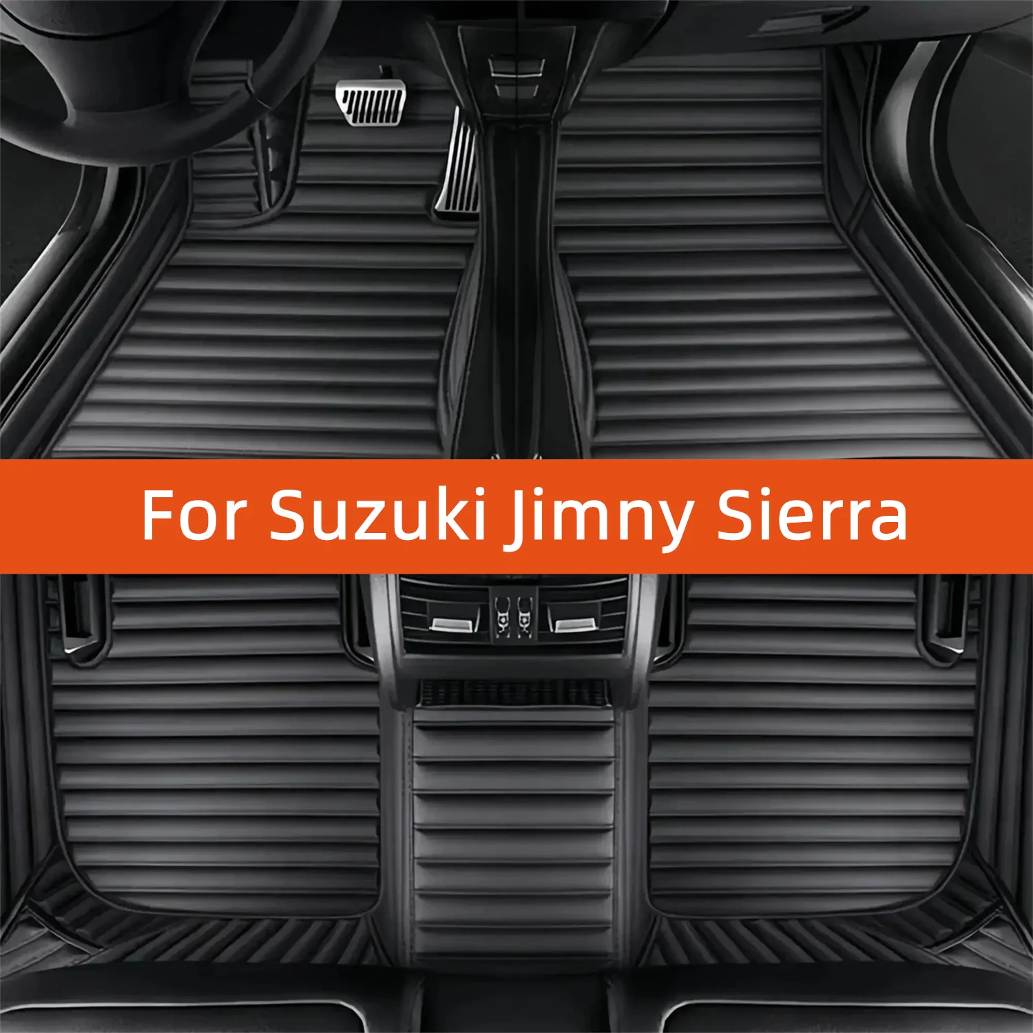 

Custom Leather Car Floor Mat For Suzuki Jimny Sierra 2012 2013 2014 2015 2016 2017 2018 Car Mat Interior Accessories