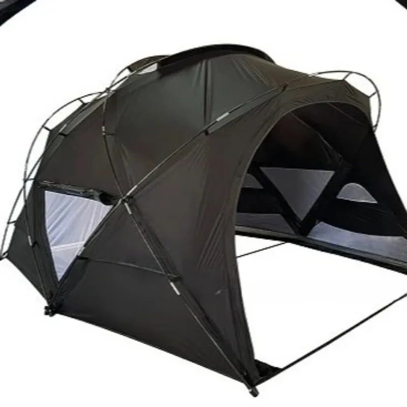 

Inflatable 2-Person Fishing Tent with Mosquito Net for Winter Camping Shelter Waterproof Gear Bubble Ice Oxford Double Canvas