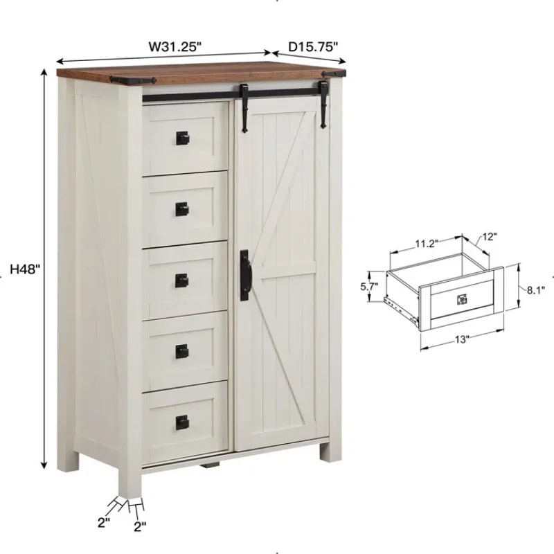 

Simple chest of drawers Floor-to-ceiling storage cabinet Bedroom living room shelf Household five buckets