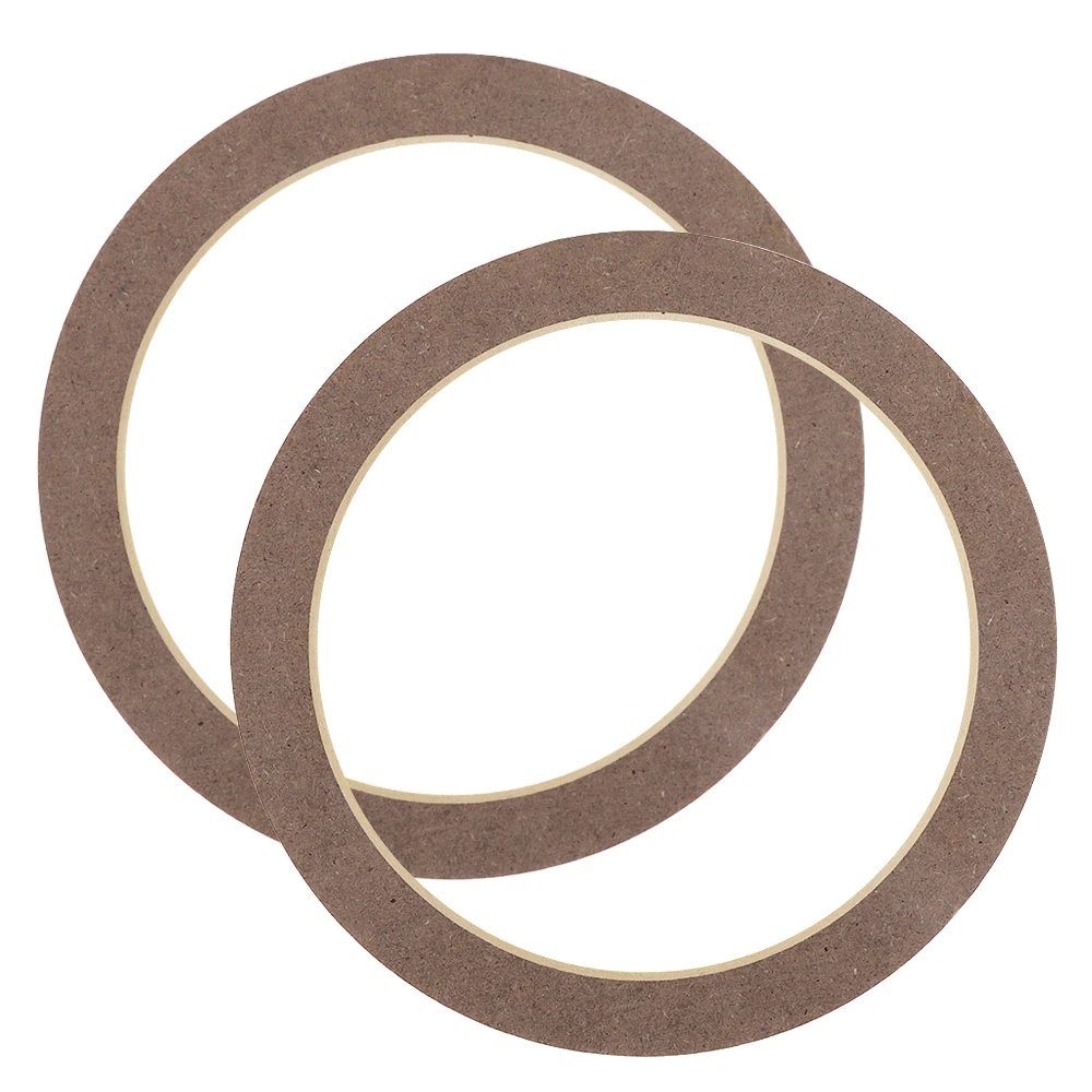 6.5 Inch Portable Car Speaker Pad Horn Pad Quake Proof Wooden Gasket for Cars Better Shockproof