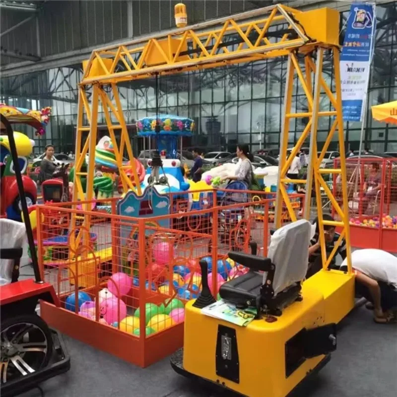 Low Budget CE Certified Indoor Outdoor Amusement Playground Center Amusement Equipment Mini Claw Machine Claw Type Crane