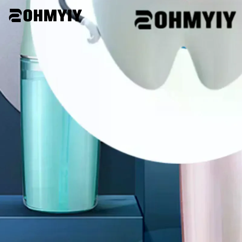 220ml USB Electric Water Floss, Intelligent Chip, Precise Pressure Control, 360 Degree Rotating Nozzle, Tooth Cleaning Device