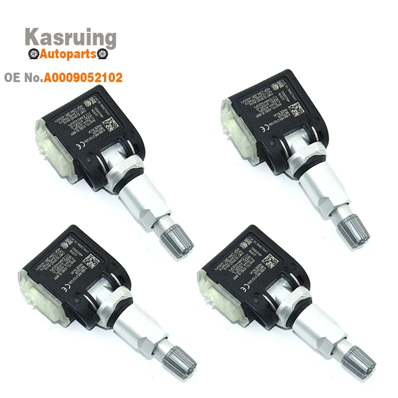 4PCS 0009052102 A0009052102 Car TPMS Tire Pressure Sensor 36106872774 For Mercedes Benz E Class W213 CLS 433MHz