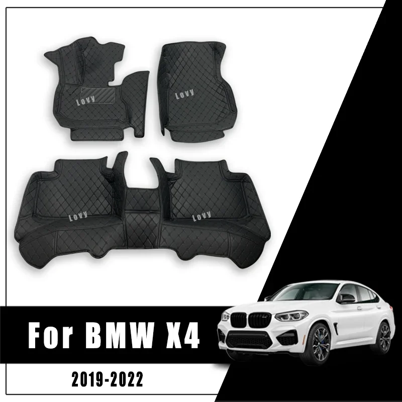 

Автомобильные коврики для BMW X4 2019 2020 2021 2022 2023 2024, водонепроницаемые коврики, накладки на приборную панель, аксессуары для салона автомобиля, педали, автомобили