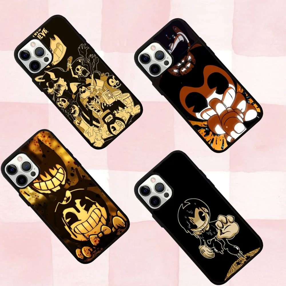 

B-Bendy Game I-InkMachine Phone Case For IPhone16,se4,15,Pro,Max,Case14,Plus,13,12,11 Magesafe Magnetic Wireless Charge Cover