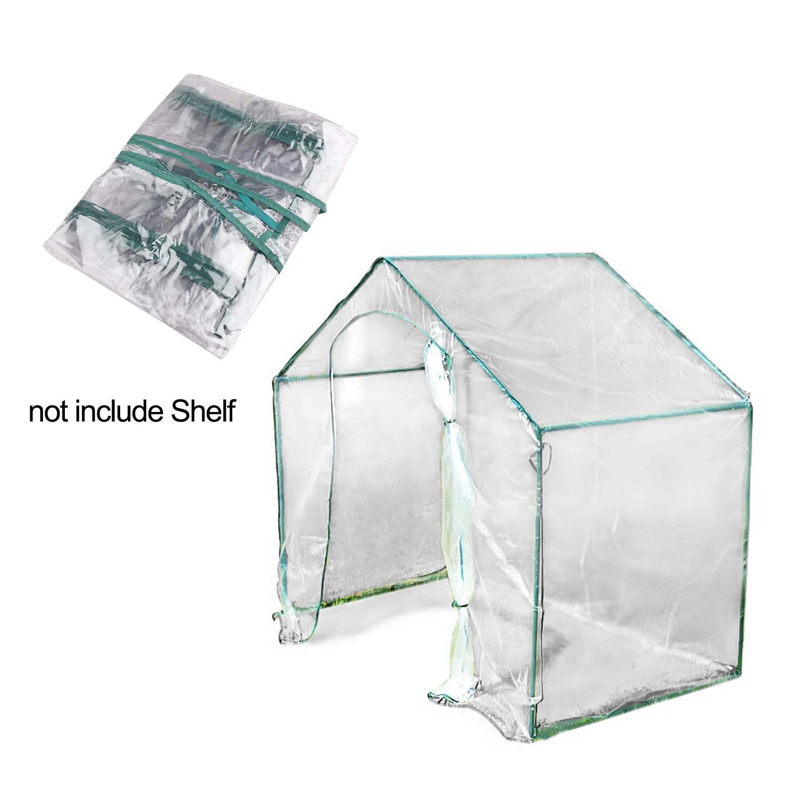 Reinforced Mini Greenhouse Outdoor Portable Greenhouse Cover Insulation Canopy Antifreeze Hot House Shed Canopy For Plants