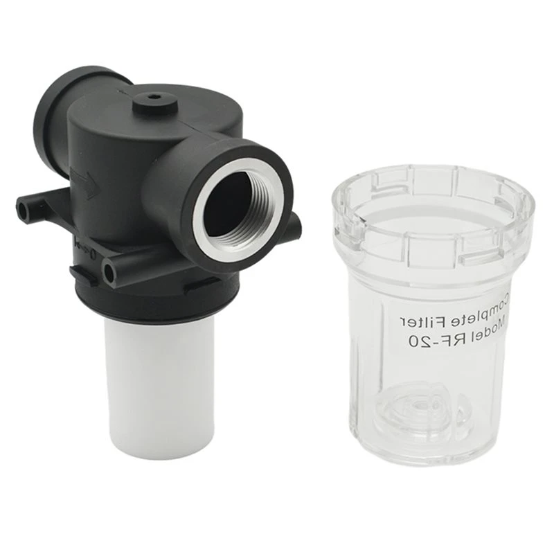 B17C Detachable RF-15/20 Large Flow Vacuum Pump Filter Negative Pressure Separator For Pneumatic System Pump Protection RF20