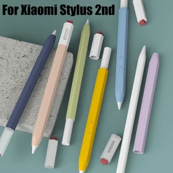 Vintage Pencil Case For Xiaomi 2nd Generation Stylus Pen For Soft Silicone Funda Cover Touch Tablet Pad 6pro Accessories
