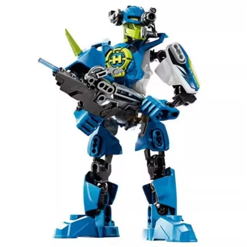 Assembling guest Bionicle Building Blocks Furno Combined Robot Mech Model Bricks Toys For Children Christmas Gifts