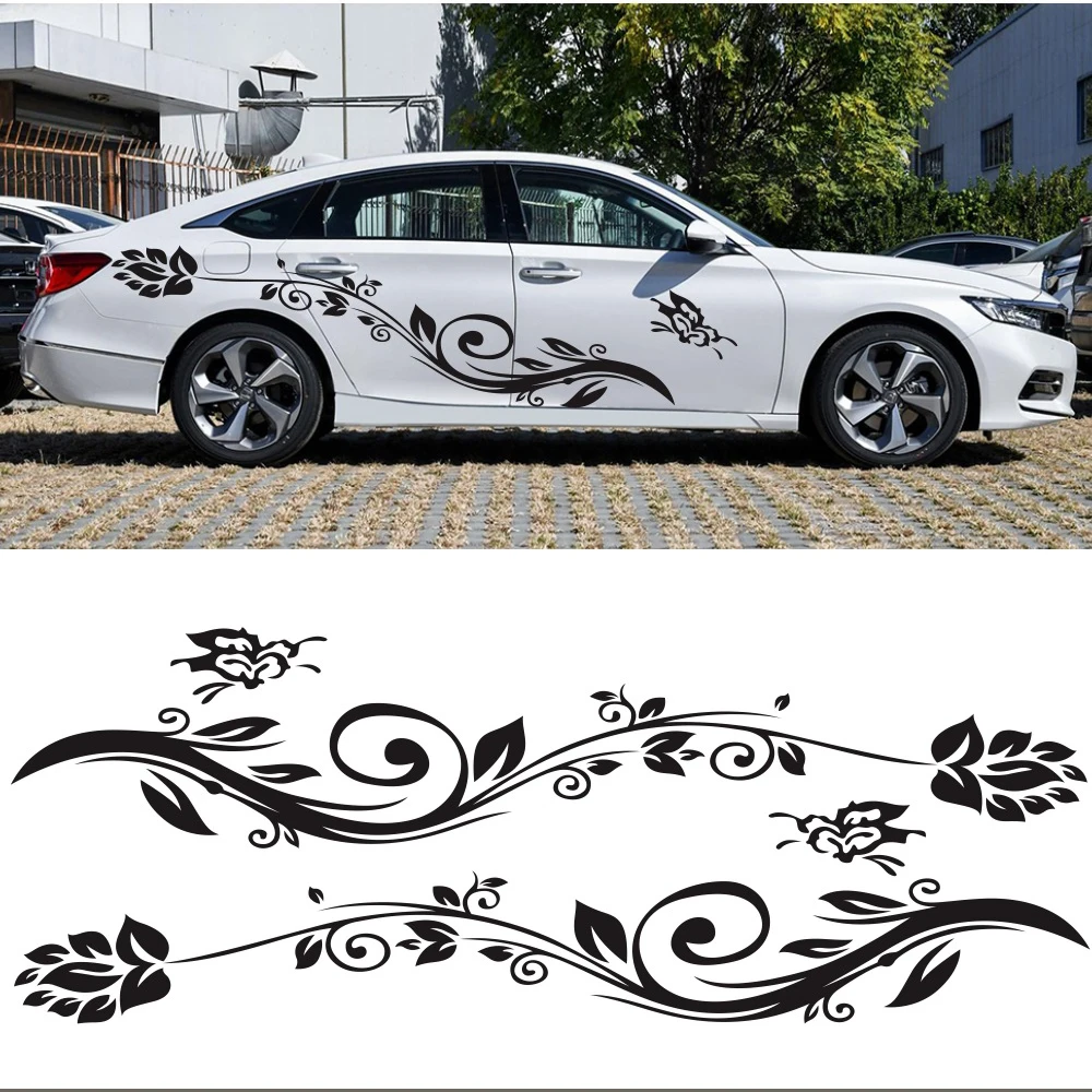 universal-car-stickers-animals-butterfly-love-flower-waist-line-decor-cover-decal-auto-tuning-decoration-accessories-vinyl-stick