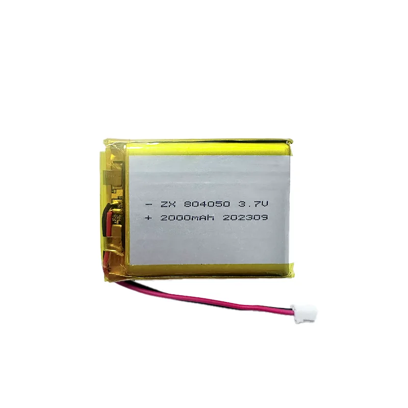 3.7V 2000mAh804050 Polimerowa bateria litowo-jonowa/litowo-jonowa z wtyczką PH2.0 2P do modeli samolotów GPS Mp3 Mp4 Głośnik komórkowy Bluetooth