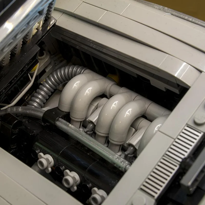 1452 Uds Mercedeser-Benzer 300SL Gullwing Coupe 1955 MOC coche deportivo clásico con puertas de ala de gaviota bloques de construcción educativos regalo