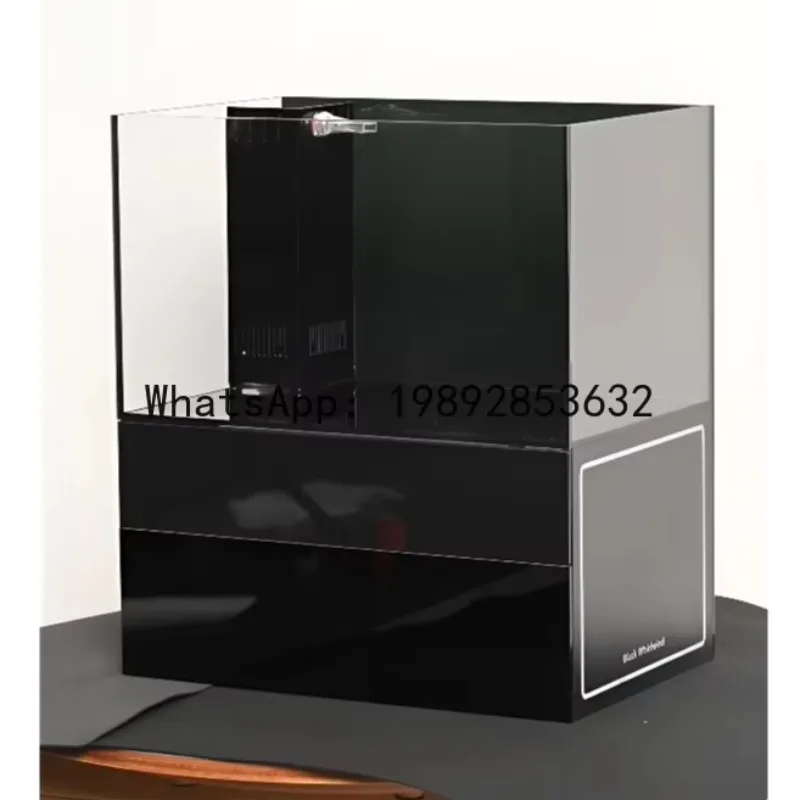 XL Fine Crystal Black Cyclone Bottom Filter Integrated Fish Tank Marine Tank Stream Tank Fine Crystal Fish