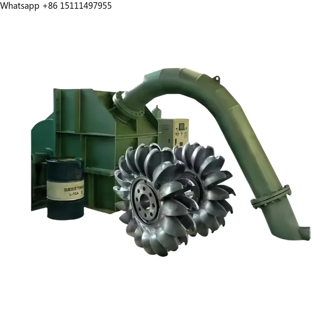 Micro Pelton Francis Impulse Hydropower Water Turbine Generator Low Head 500KW for Renewable Energy Applications