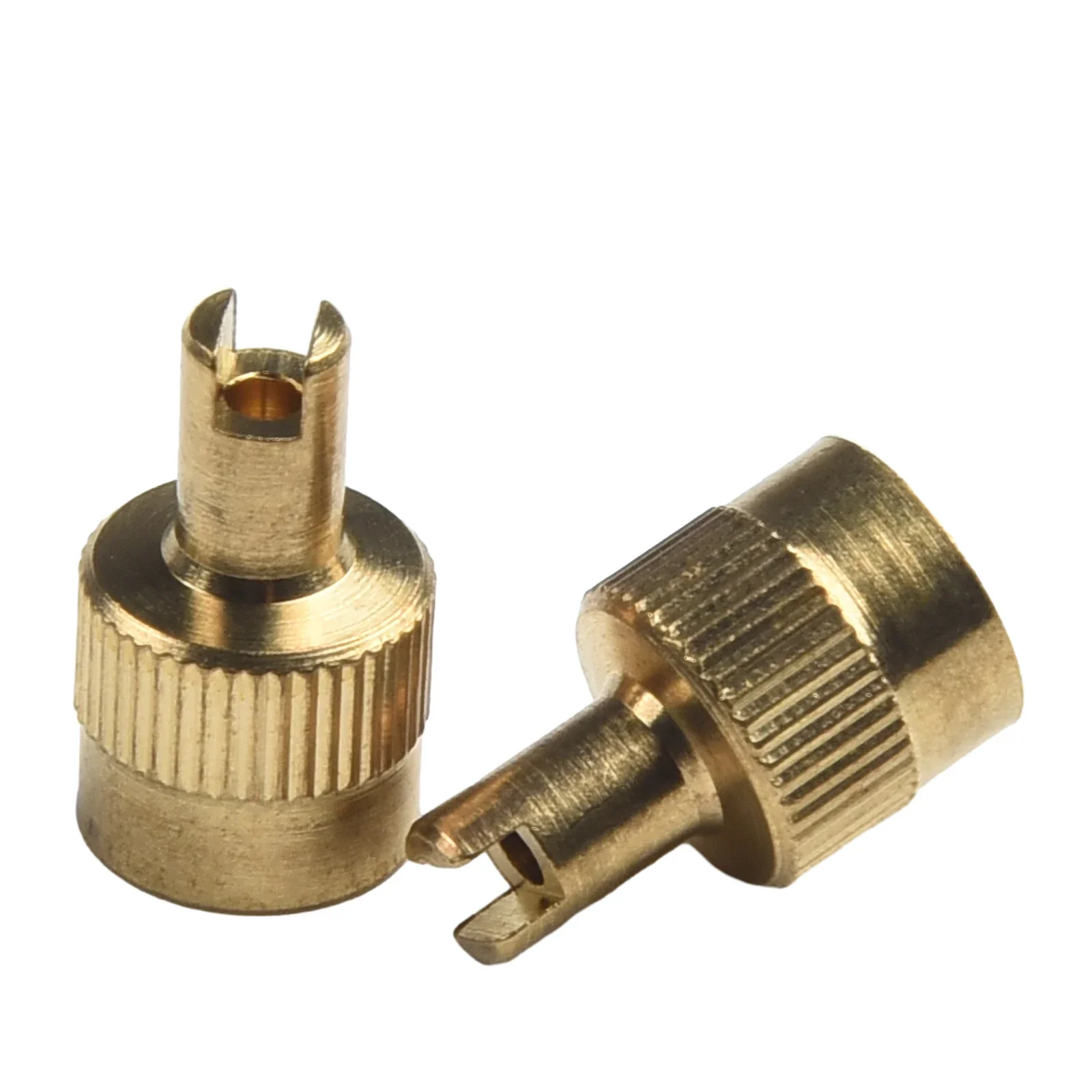 Metal 8pcs Car Valve With Key Valve Extractor Tool For Reliable Protection Against Tire Valve Dirt And Moisture