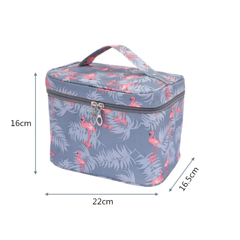 Travel Portable Women Makeup Bag High Capacity Waterproof Toiletries Organizer Storage Cosmetic Cases Zipper Wash Beauty Pouch