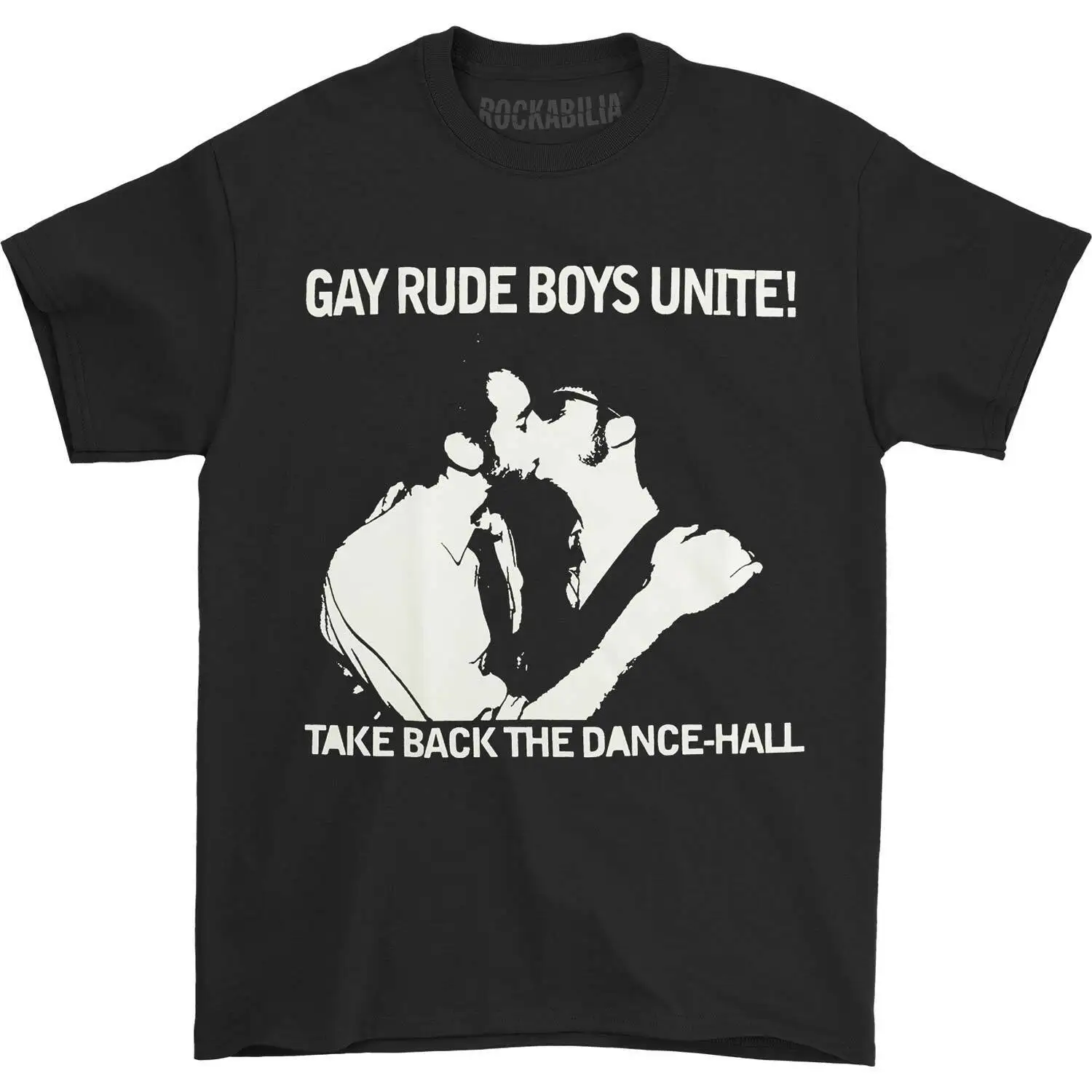 Men'S Leftover Crack Gay Rude Boys Unite T Shirt X Large Black