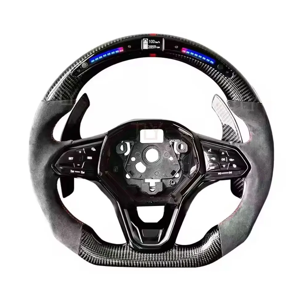 

Руль из углеродного волокна с LED-подсветкой для Golf Series (Golf 8, Golf 7.5, 7, 6, 5, MK8, MK7, MK6, MK5, GTI, GTR)