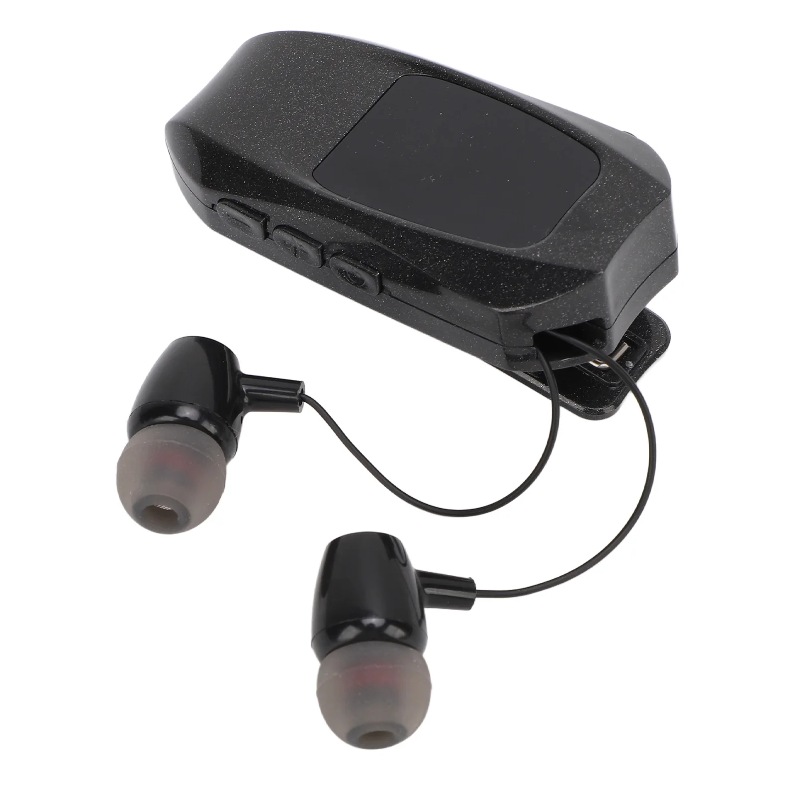 ポータブルイヤホン 首輪クリップタイプ ぴったりフィット Bluetooth ヘッドフォン 快適な装着感 タイプ C 充電 ノイズキャンセリング タブレット用